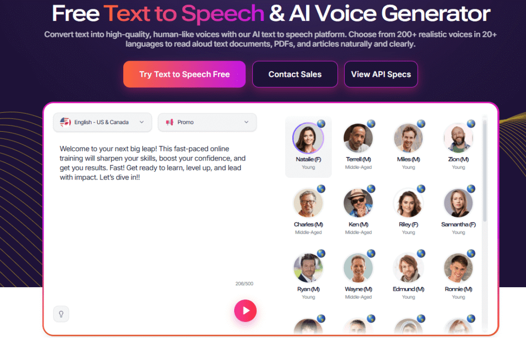 Podcast Text-to-Speech